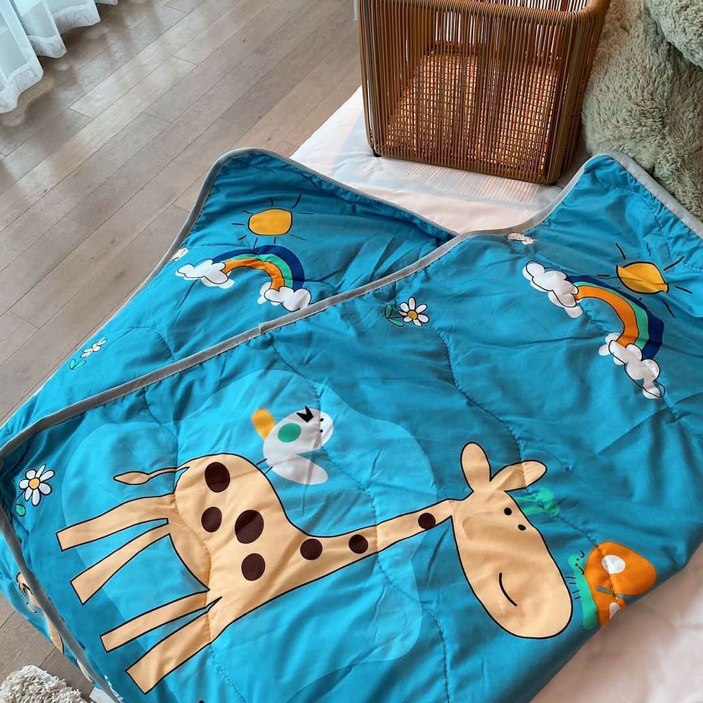[HCM]Chăn đũi cotton cho bé 110x150cm siêu mềm