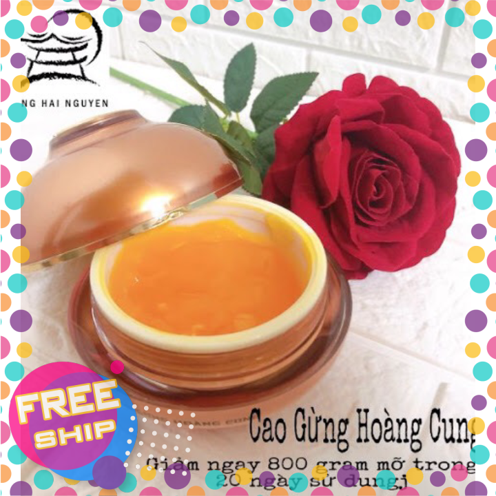 Cao gừng hoàng cung siêu tan mỡ 150gr