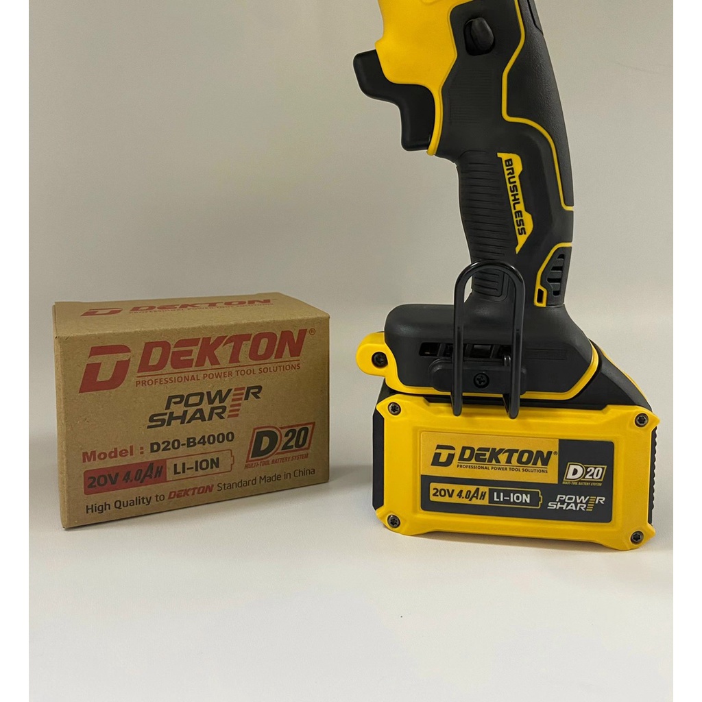 Hệ sinh pin Dekton D20 (Chân pin dewalt)