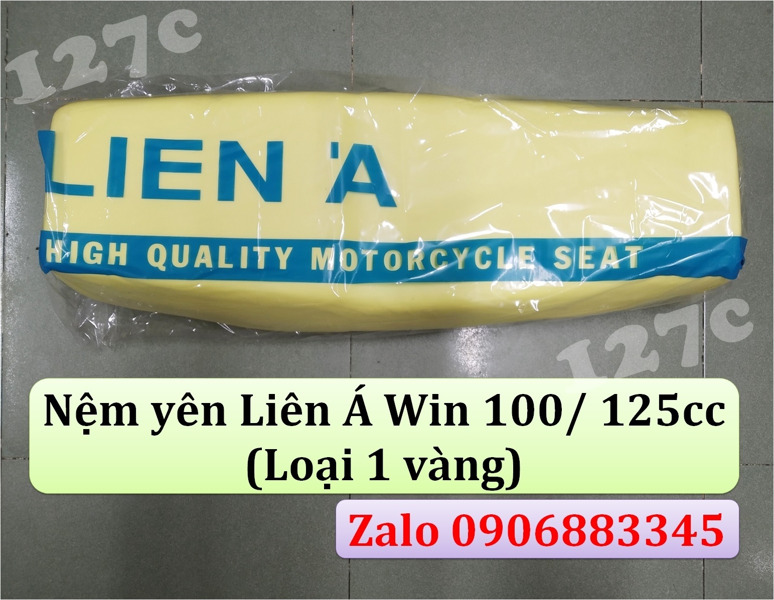 [HCM] Mút yên Win 100-125cc (Hiệu Liên Á - Loại 1 vàng)