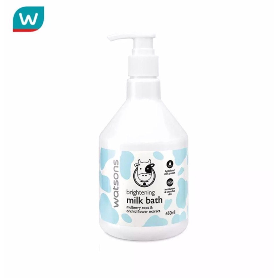 [HCM]Sữa Tắm Watsons Milk Bath 450ml Thái Lan