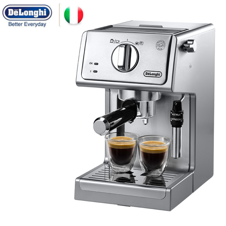 DeLonghi Italia ecp36.31 espresso maker 1100W capacity 1.1L-12 months warranty authentic