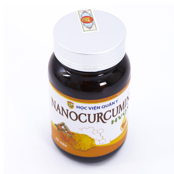 [HCM]Viên Uống Giảm Viêm Dạ Dày Tá Tràng Nano Curcumin Học viện quân y