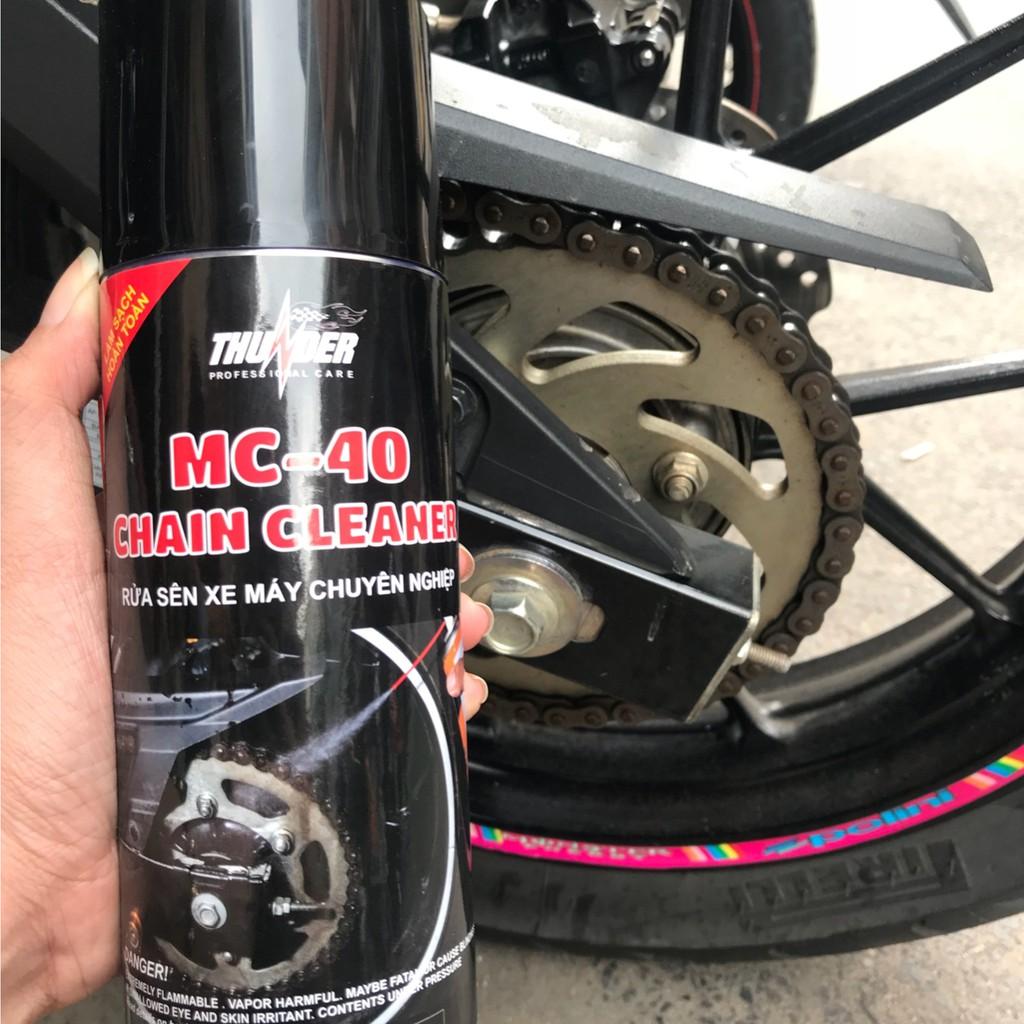 [HCM]Dầu bôi trơn dưỡng sên Thunder Chain Lube 400ml
