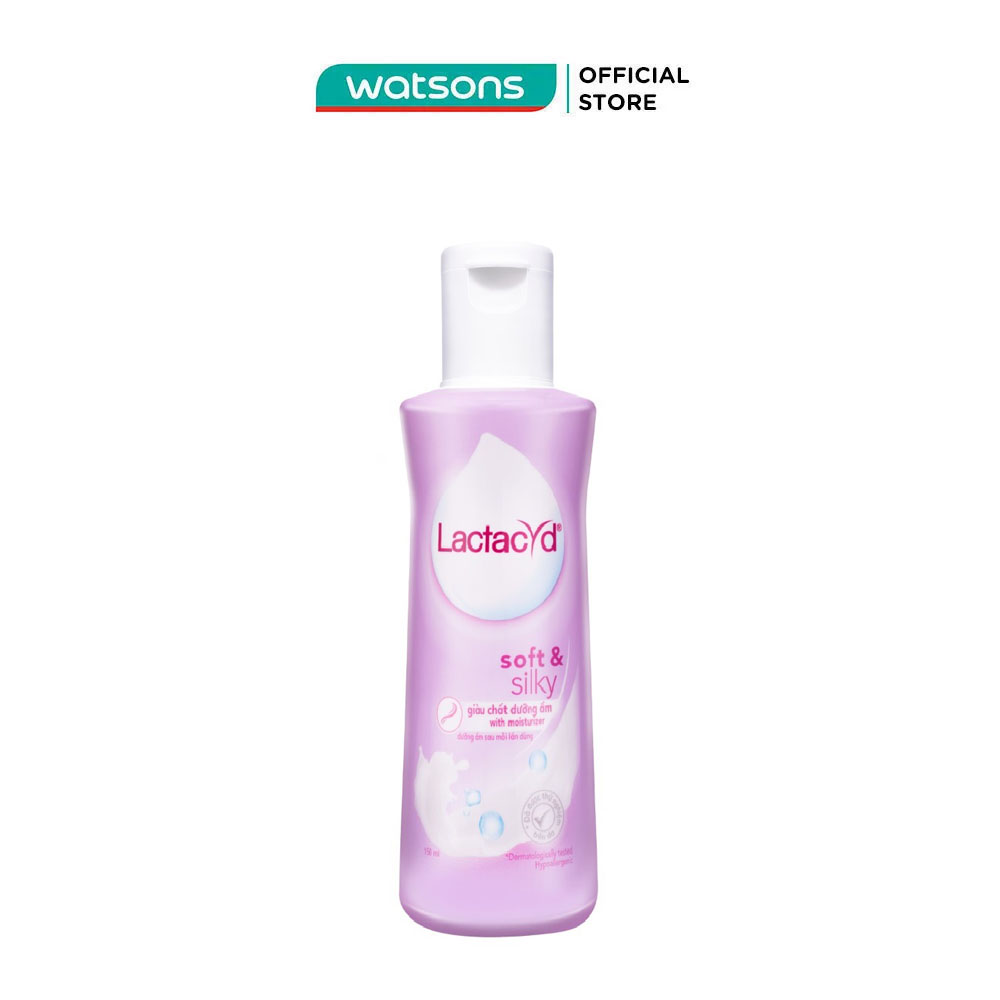 Dung dịch vspn lactacyd soft and silky 150ml