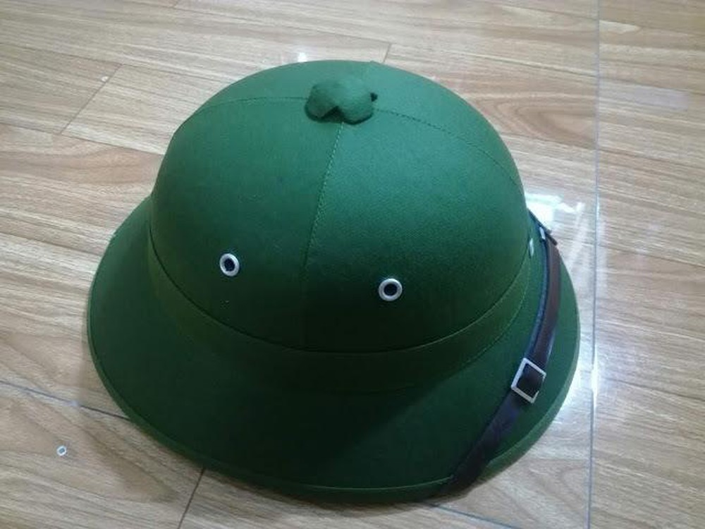 Mũ Cối Cứng Xanh Bộ đội Loại  cốt Phíp