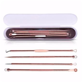Bộ dụng cụ nặn mụn 4 chi tiết 8 đầu
