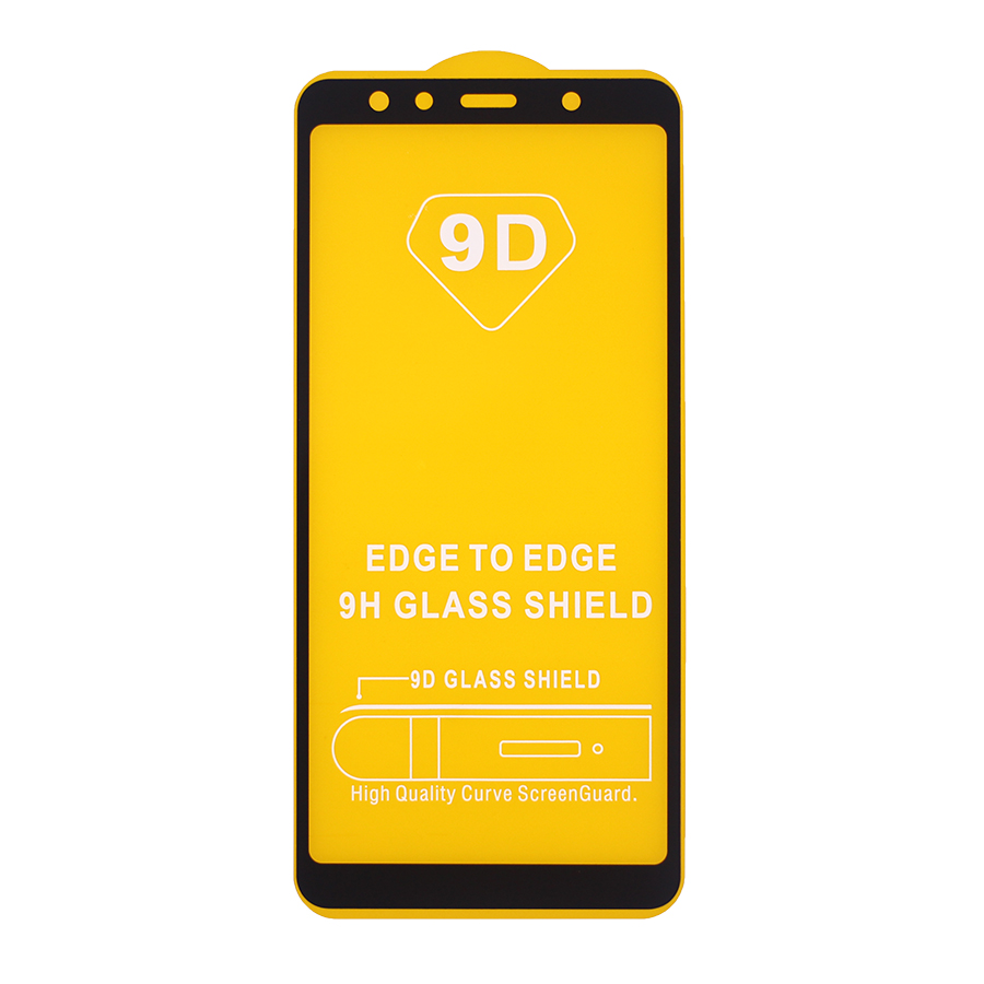 Kính cường lực full màn cho Samsung  A7 2018 / A750  (đen)
