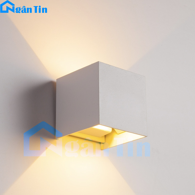 Đèn Led treo tường gắn tường ngoài trời trong nhà Led 10W VNT606 Ngân Tín