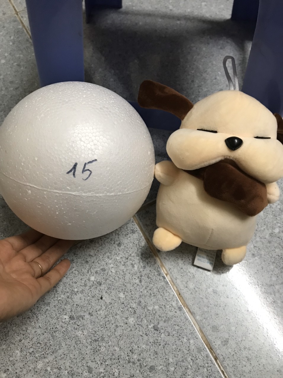 Quả Cầu Xốp Đường Kính 20cm