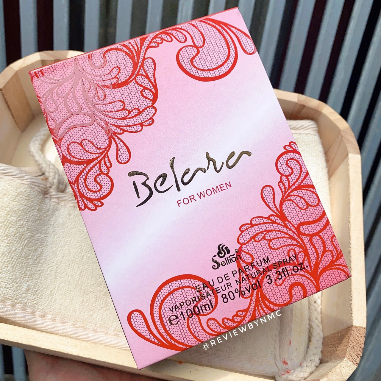 Nước hoa gỗ Belara Đỏ siêu thơm 100ml