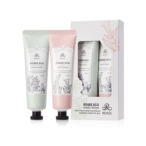BỘ SET 2 KEM DƯỠNG DA TAY NƯỚC HOA ROSEE ECO HAND CREAM