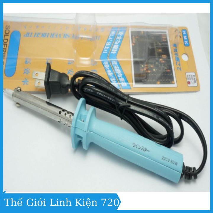 Tay hàn, mỏ hàn HMK 220V 60W zin