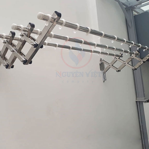 SÀO PHƠI ĐỒ THÔNG MINH INOX THANH DÀI 1.4m