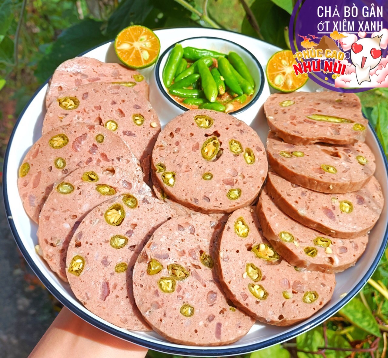 CHẢ BÒ GÂN ỚT XIÊM ( 500G )