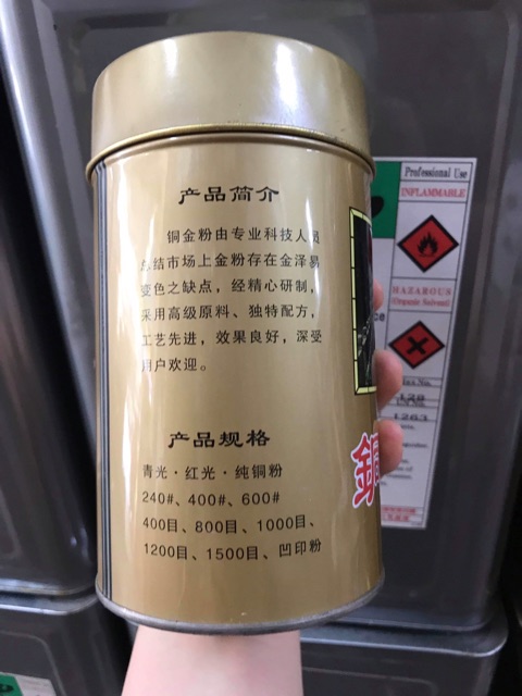 [NT] Bột nhũ đồng pha sơn giả cổ, sơn mạ vàng