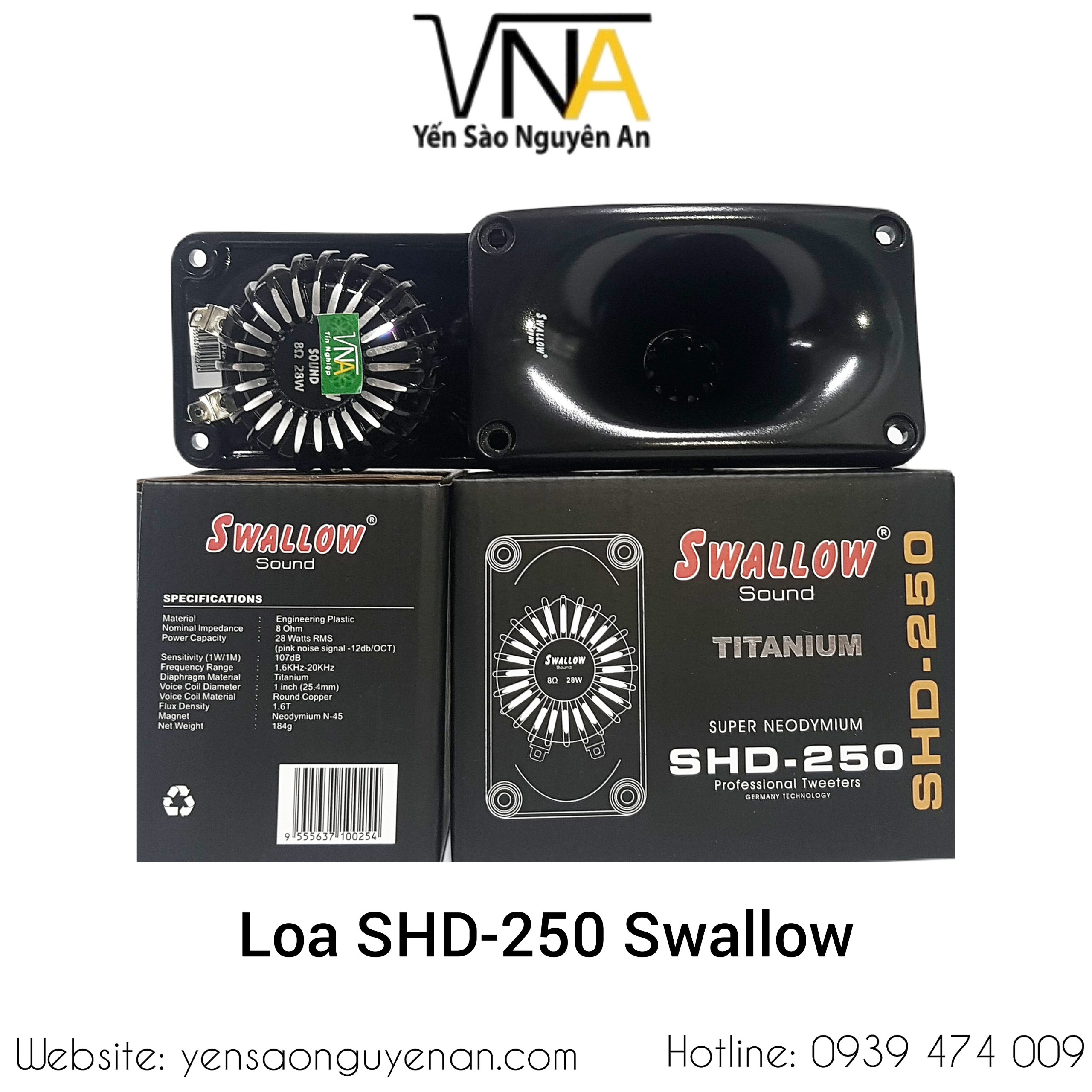 LOA SH 250 - LOA DẪN NHÀ YẾN