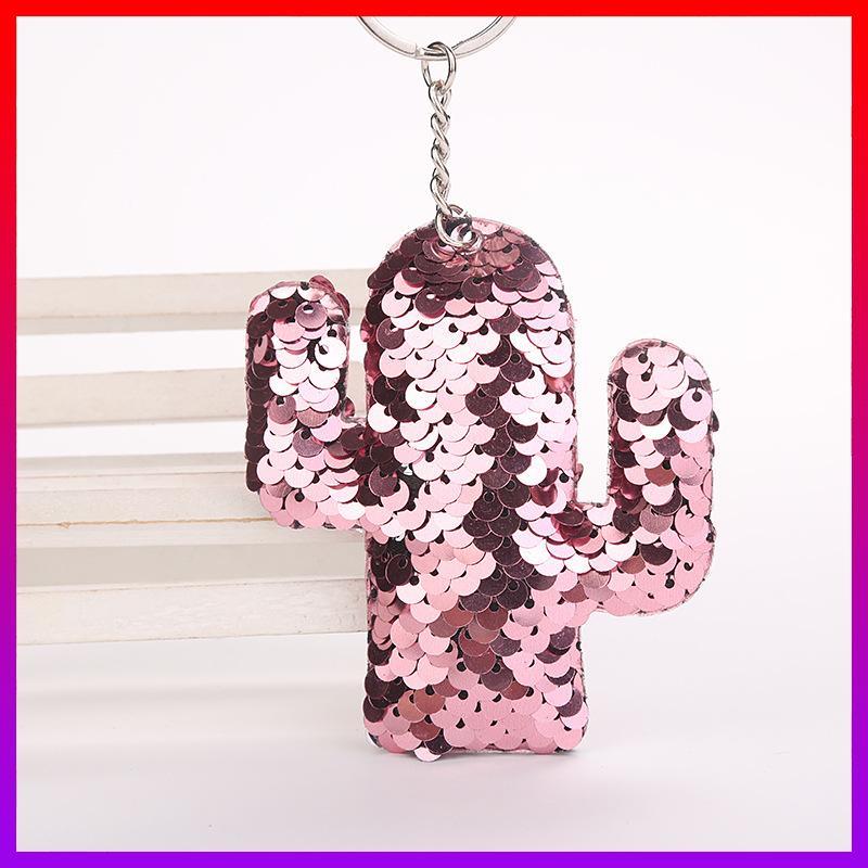 [HCM]Móc khóa treo balo Cây xương rồng CUTE LẤP LÁNH - NHShop
