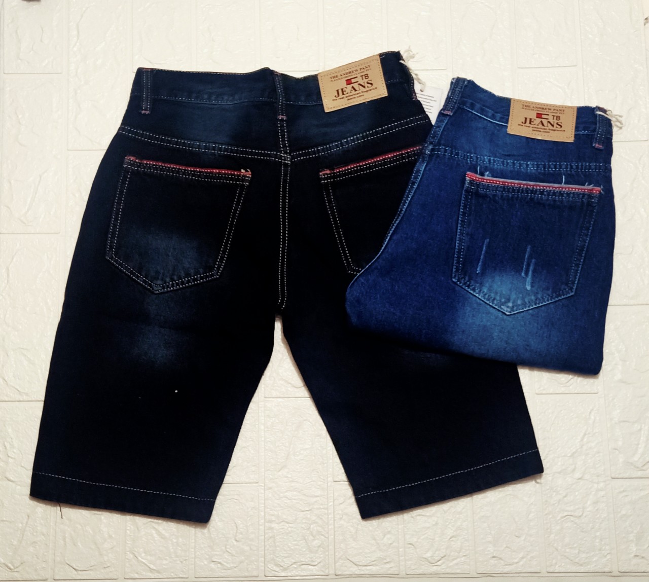 Quần short jean nam TD19