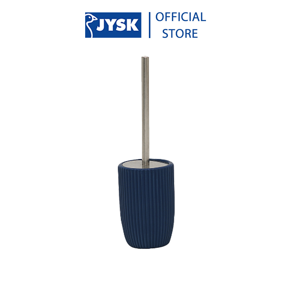 Chổi cọ toilet | jysk esrum | gốm |xanh dương đậm | dk11xc16cm