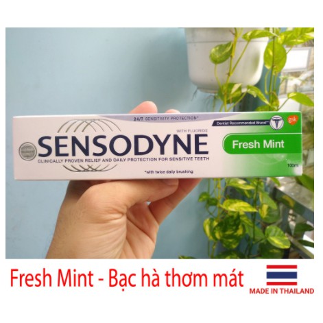 Combo 3 Tuýp Kem Đánh Răng Sensodyne Trắng Răng, Giảm Ê Buốt