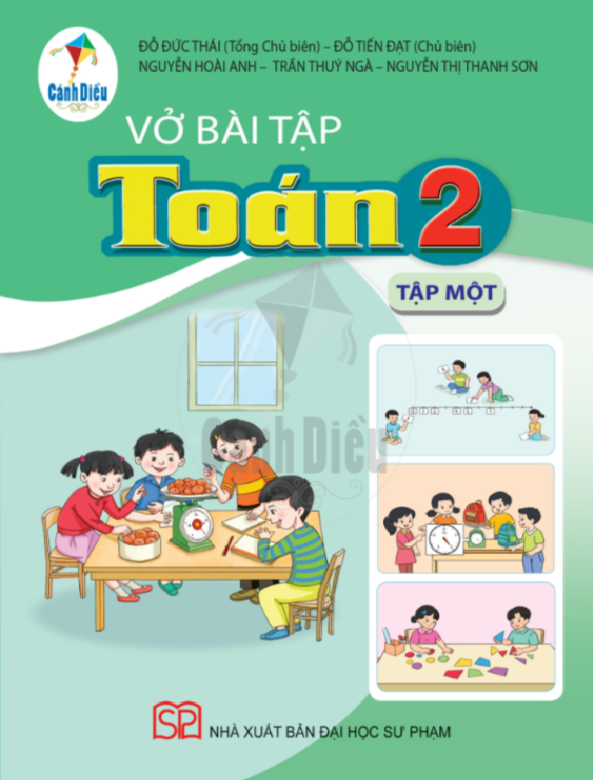Vở bài tập toán lớp 2 tập 1 - cánh diều