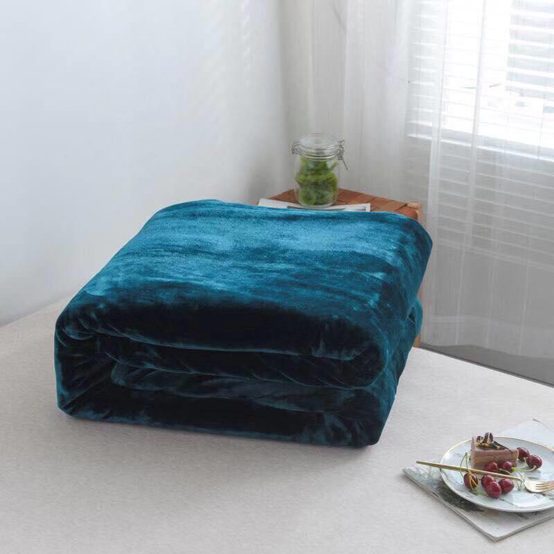 Chăn Lông Thỏ Thu Đông Muji Blanket ĐỦ MÀU ( Nặng 2,5kg)
