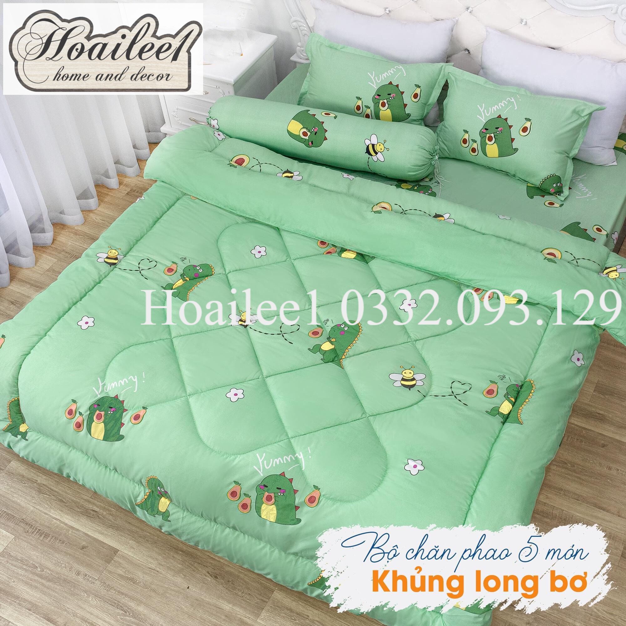 Set phao 5 món bao gồm( 1 chăn phao+1 ga trải giường+2 vỏ gối đầu+1 vỏ ôm) đủ size m6 m8 2m2