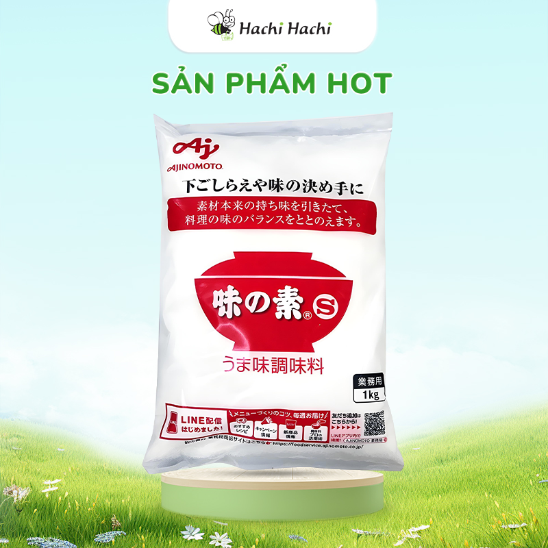 Bột ngọt Nhật Bản Ajinomoto 1kg - Hachi Hachi Japan Shop