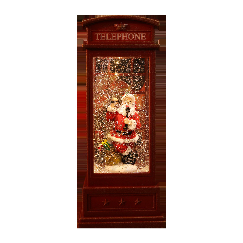 Christmas gift decorative telephone box