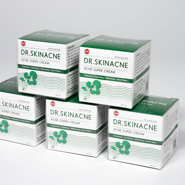 kem  mụn rau má dr skina cne