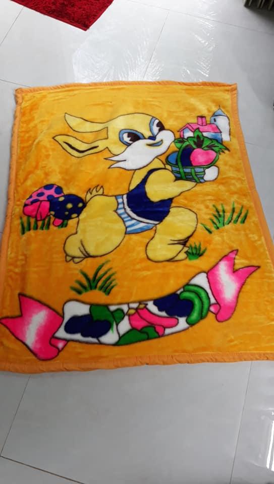 Mền nhung dày cao cấp cho bé 0.9m x 1m1