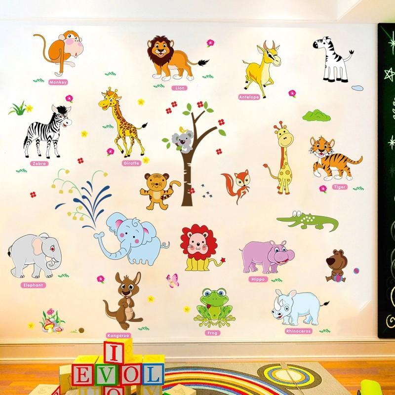 [Hcm]Zoo Combo Wall Decal