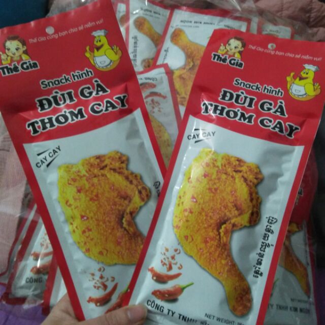 02 gói đùi gà thơm cay