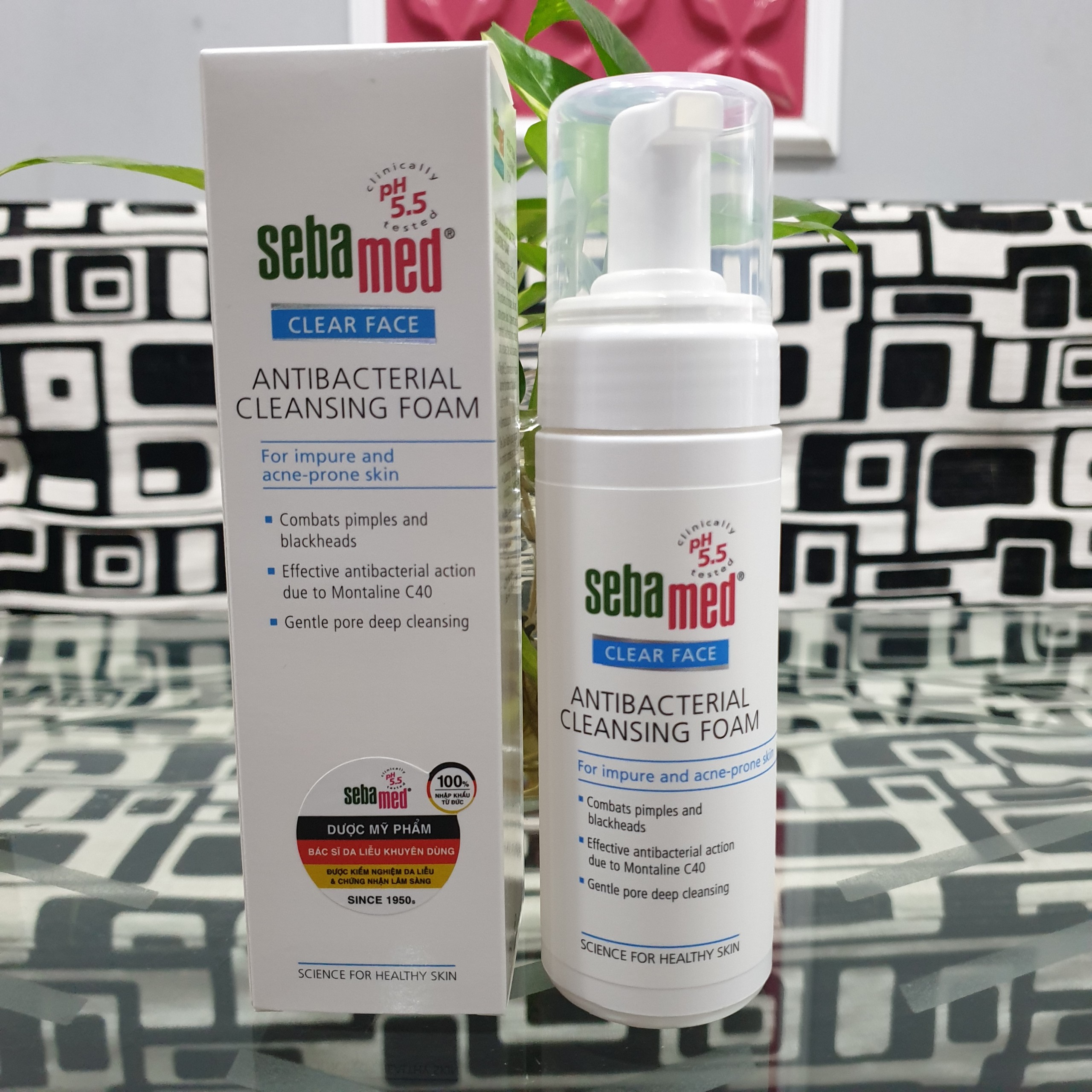Sebamed pH5.5 Clear Face AntiBacterial Cleansing Foam 150ml