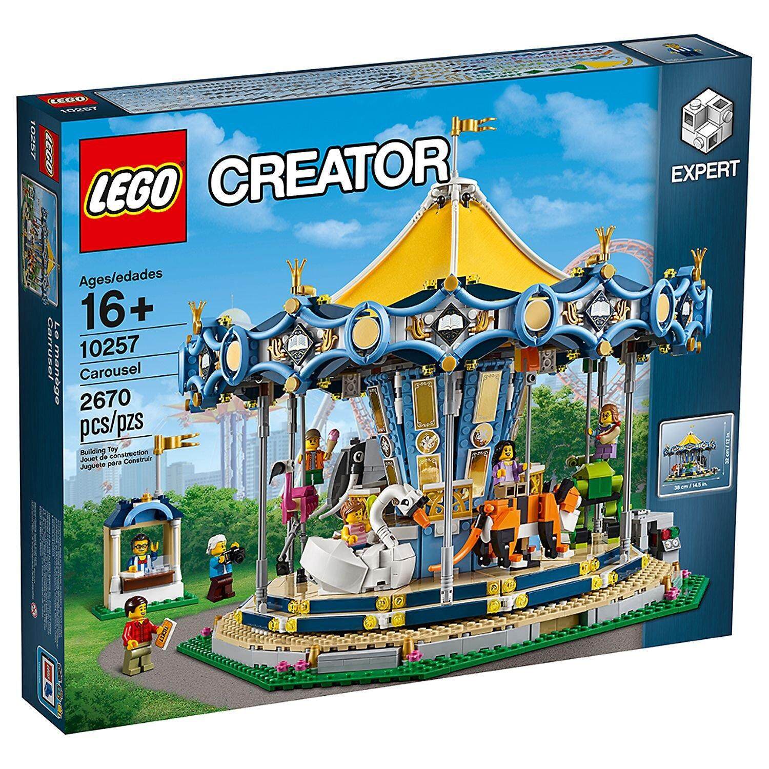 [100% chính hãng]  LEGO 10257 Creator Carousel  2670pcs 16+ lego lắp ráp khổng lồ
