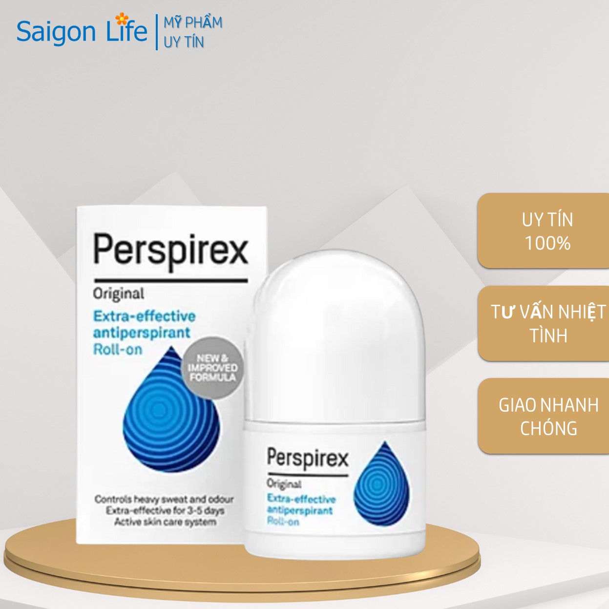 [Hot] Lăn Khử Mùi Perspirex Cao Cấp Original (Loại Vừa) 20ml