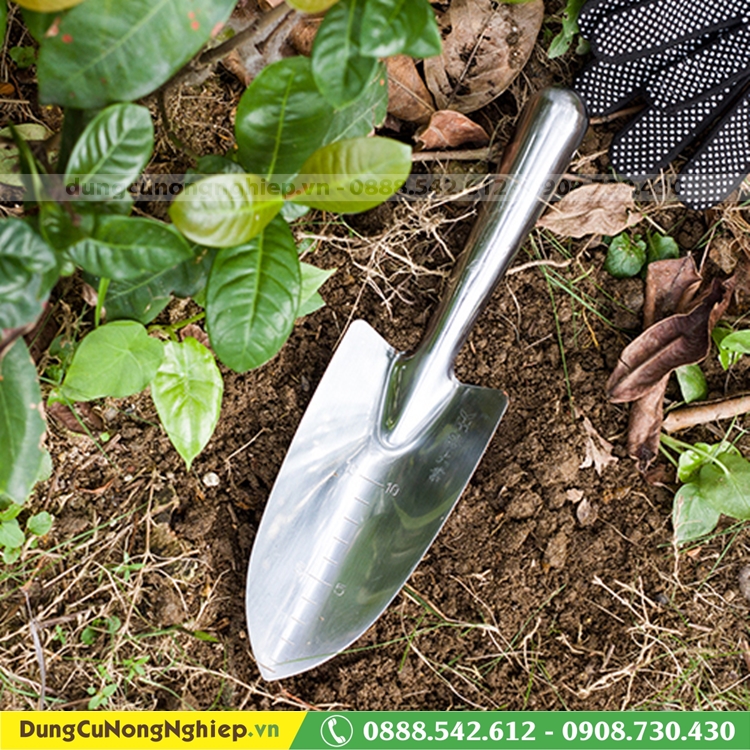 Bay tay lớn có thước đo Inox mũi tròn