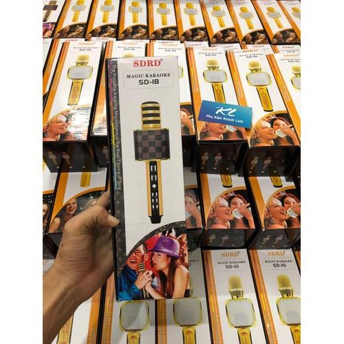 [HCM]MIC KARAOKE BLUETOOTH SD18 KARA THẾ HỆ MỚI - 203