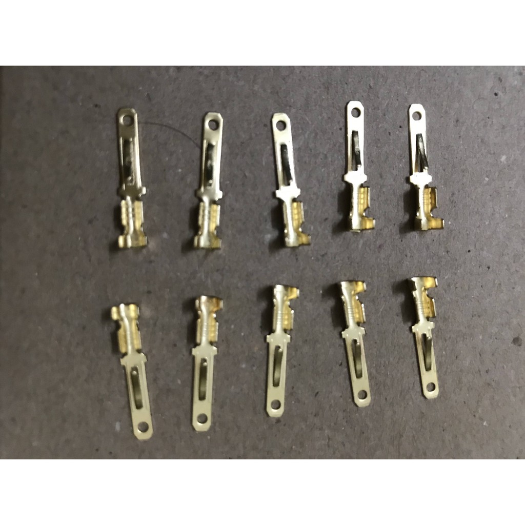 Cos 4.8- đầu đực 10 chiếc đầu cốt 4.8mm