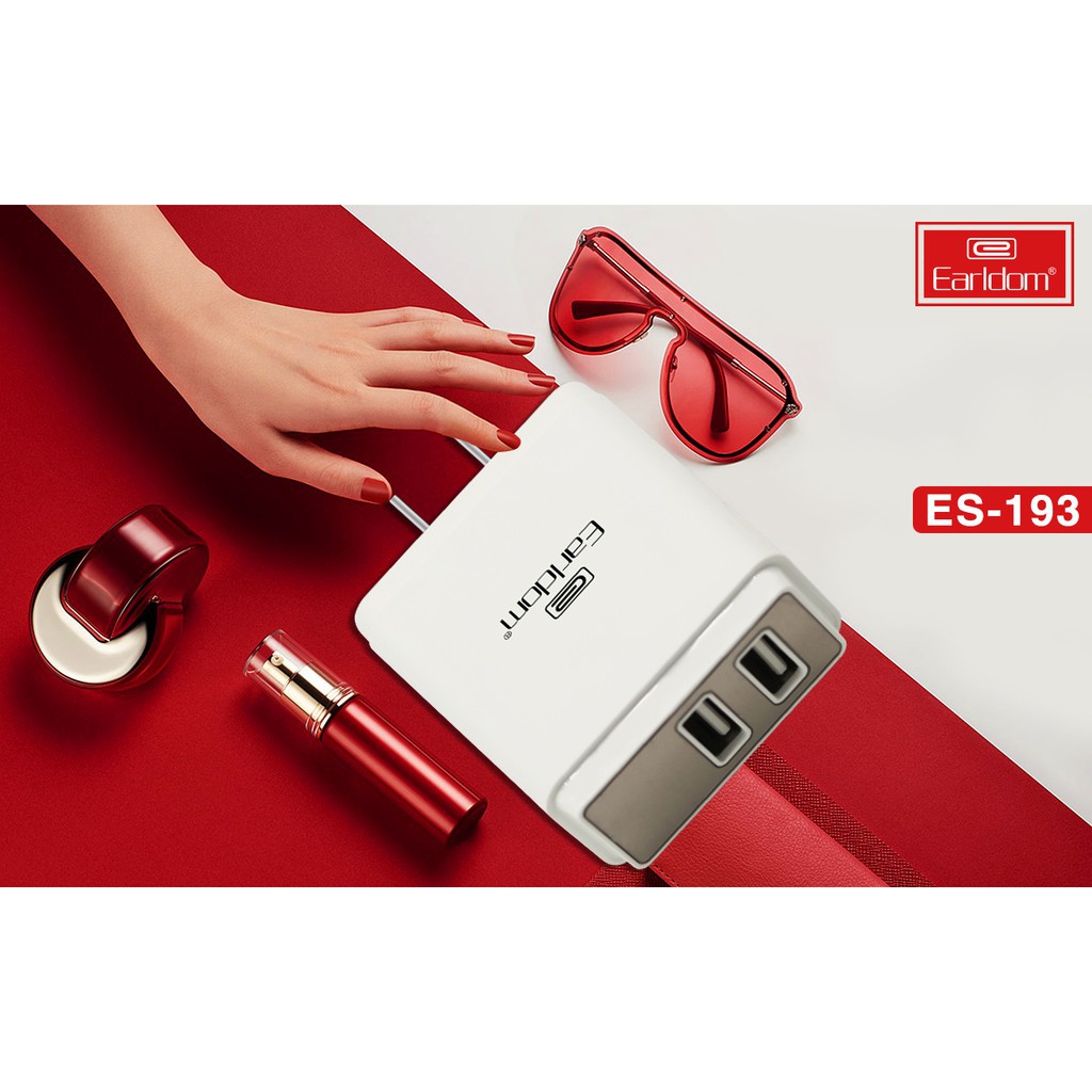 Củ Sạc Nhanh 3.4A Earldom Es-193 Kèm Dây Sạc Chân Micro -Dc3792