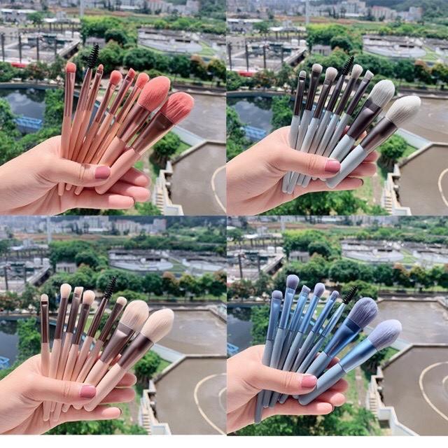 SET CỌ 8 MÓN TÚI ZIP ĐÁNG YÊU