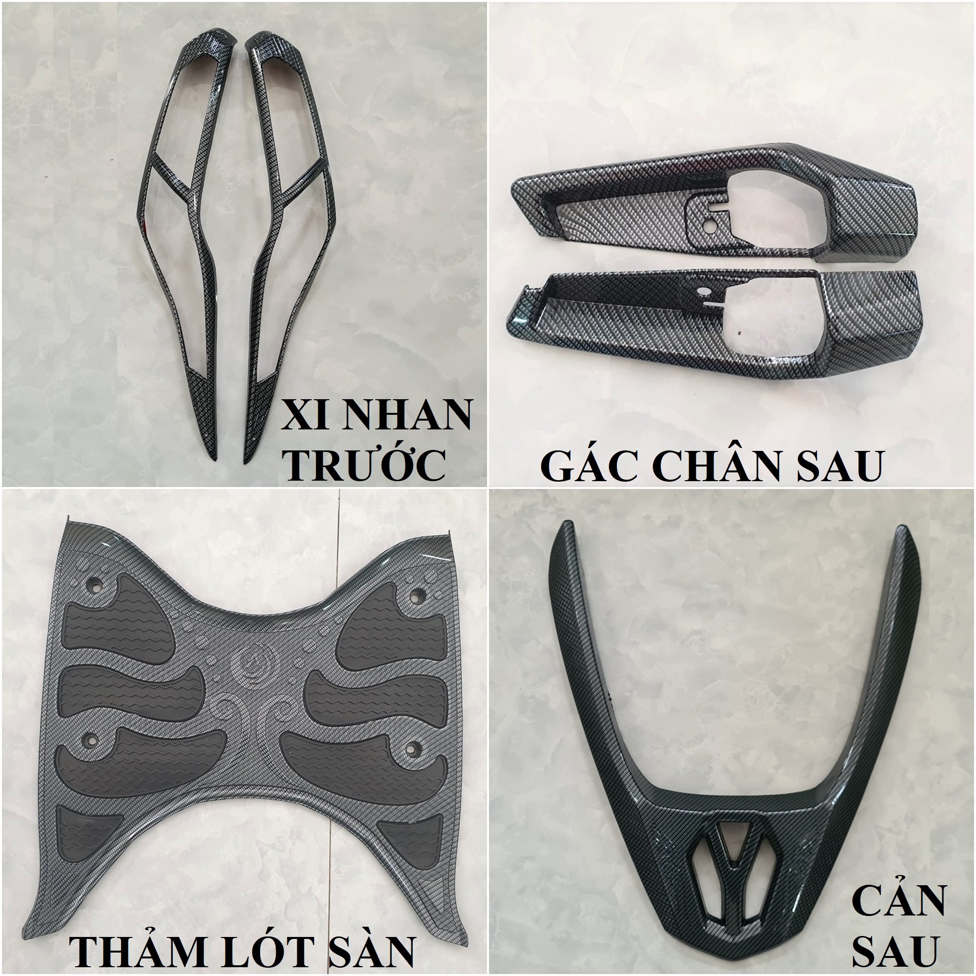 Ốp trang trí Lead 2022-2024 carbon Artistar