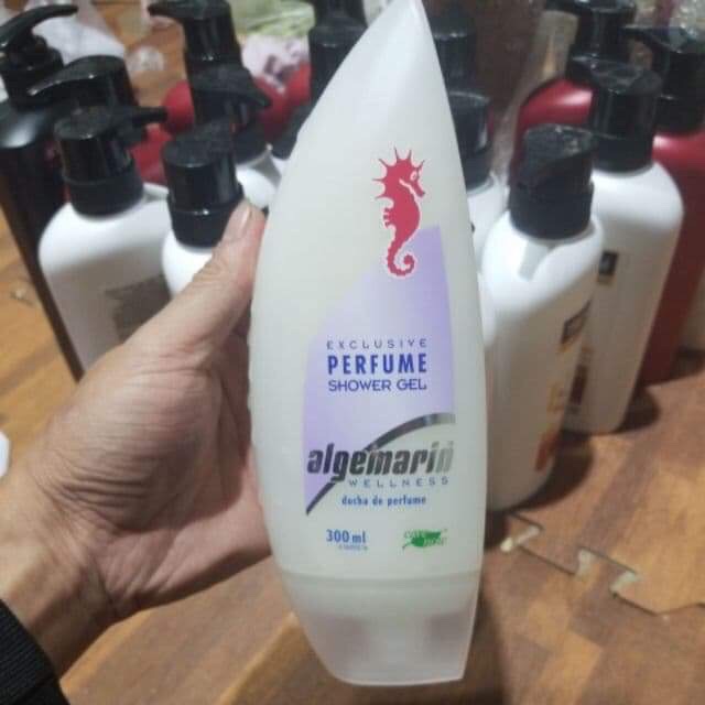 [HCM]Sữa Tắm Cá Ngựa Algemarin Perfume Shower Gel 300Ml
