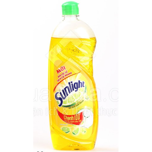 Nước Rửa Chén Sunlight Chanh Dạng Chai (400G)