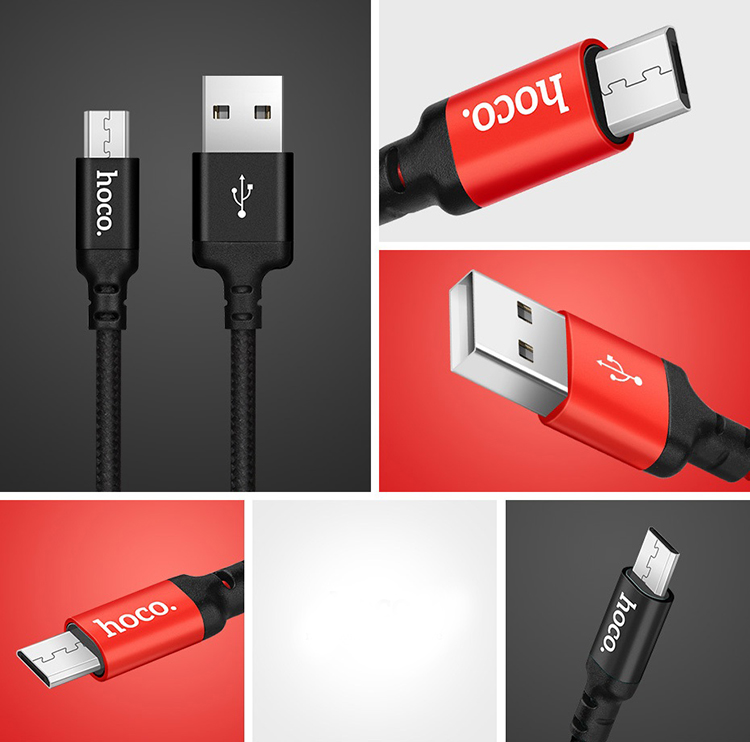 [HCM]Cáp Sạc Hoco X14 Micro/TypeC/iPhone Chống Rối