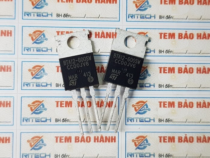 Bta12-600sw bta12 600 triac công suất 12a/600v to-220