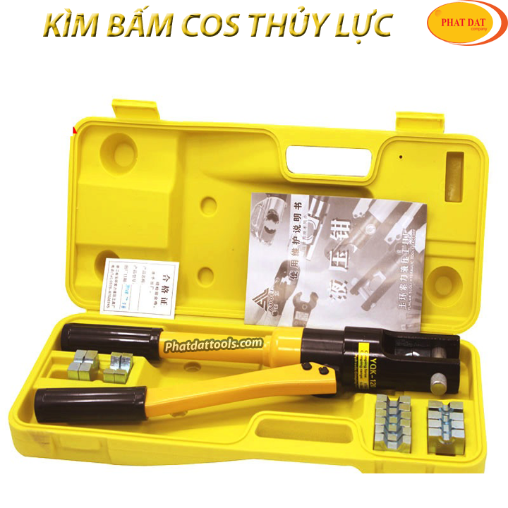 Kìm bấm cốt thủy lực YQK120