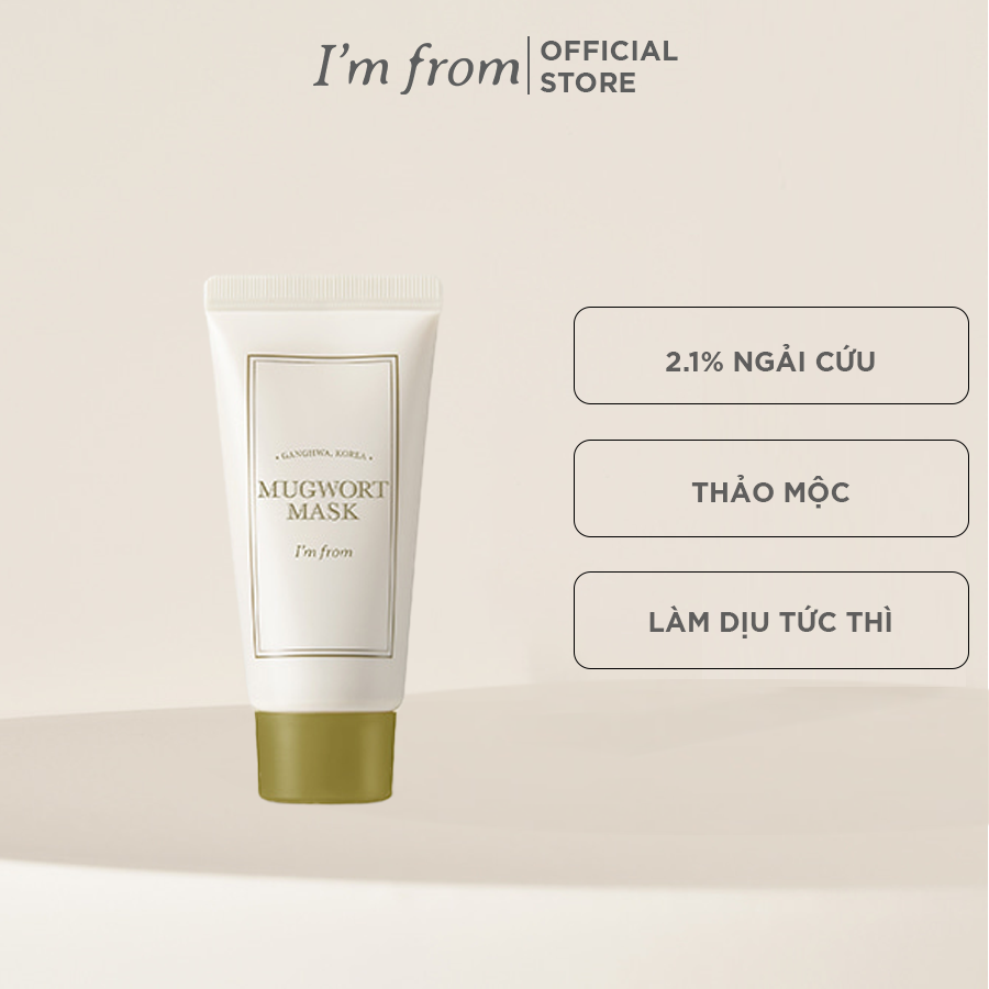 [ HÀNG TẶNG KHÔNG BÁN ] Mặt nạ ngải cứu I'm From Mugwort Mask 30g