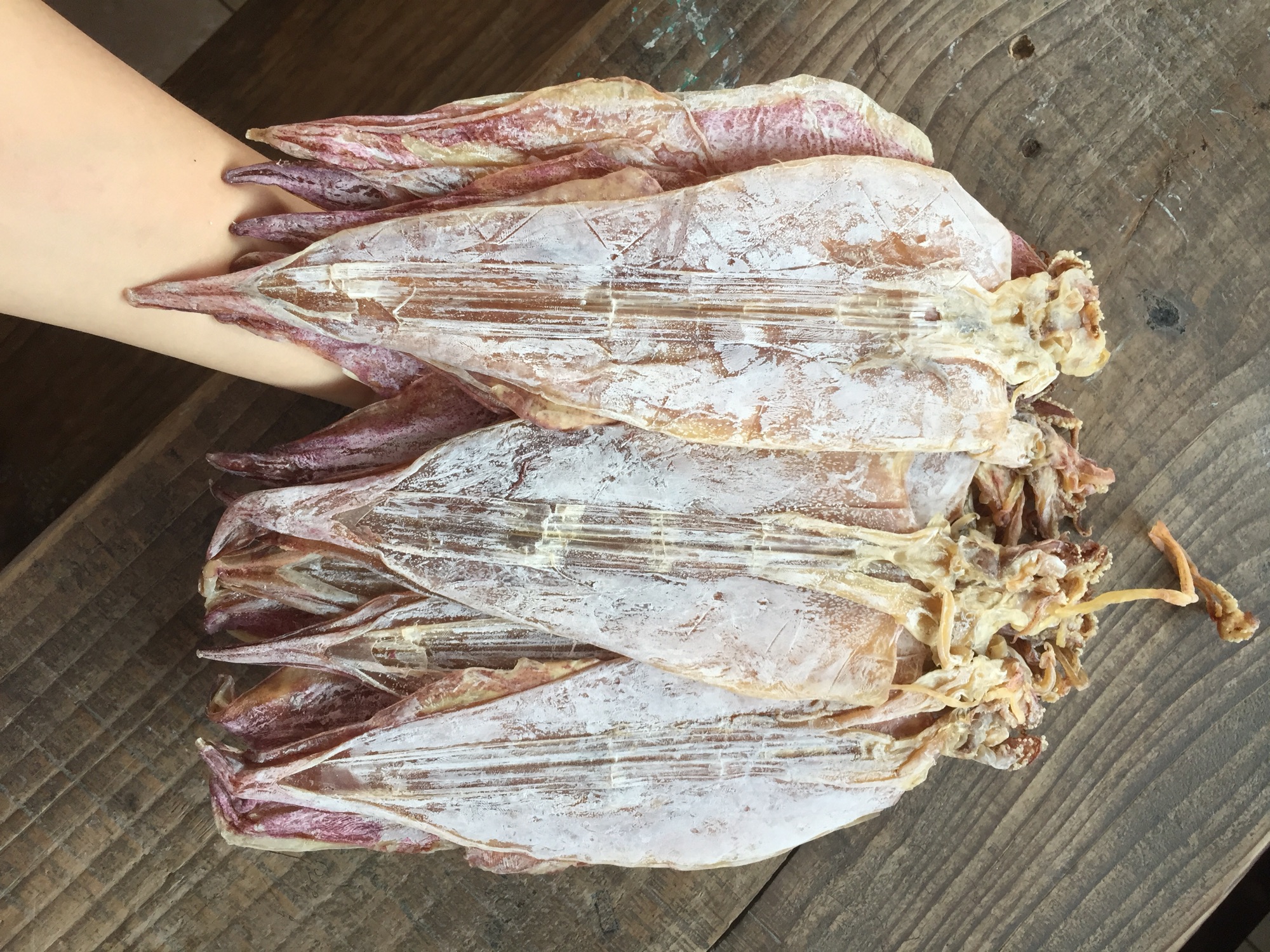 0,5 kg mực khô ngọt thịt size 25-30 con/kg